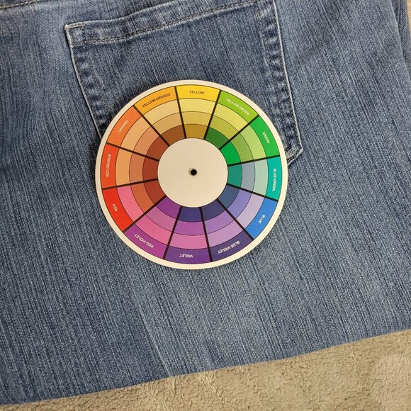 Gloria Vanderbilt Amanda Womens Jeans 22W Plus Medium Blue Denim Zip Fly SL32E - Picture 10 of 10